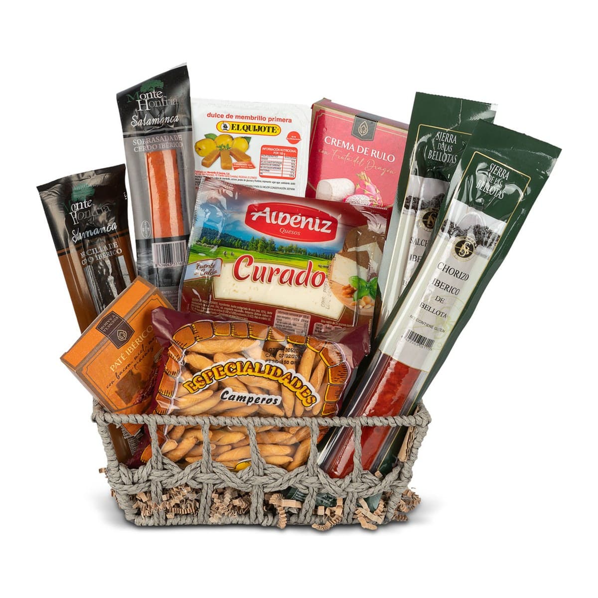 Cesta de Navidad Benidorm 26 | ibéricos y 9 productos - imagen 1