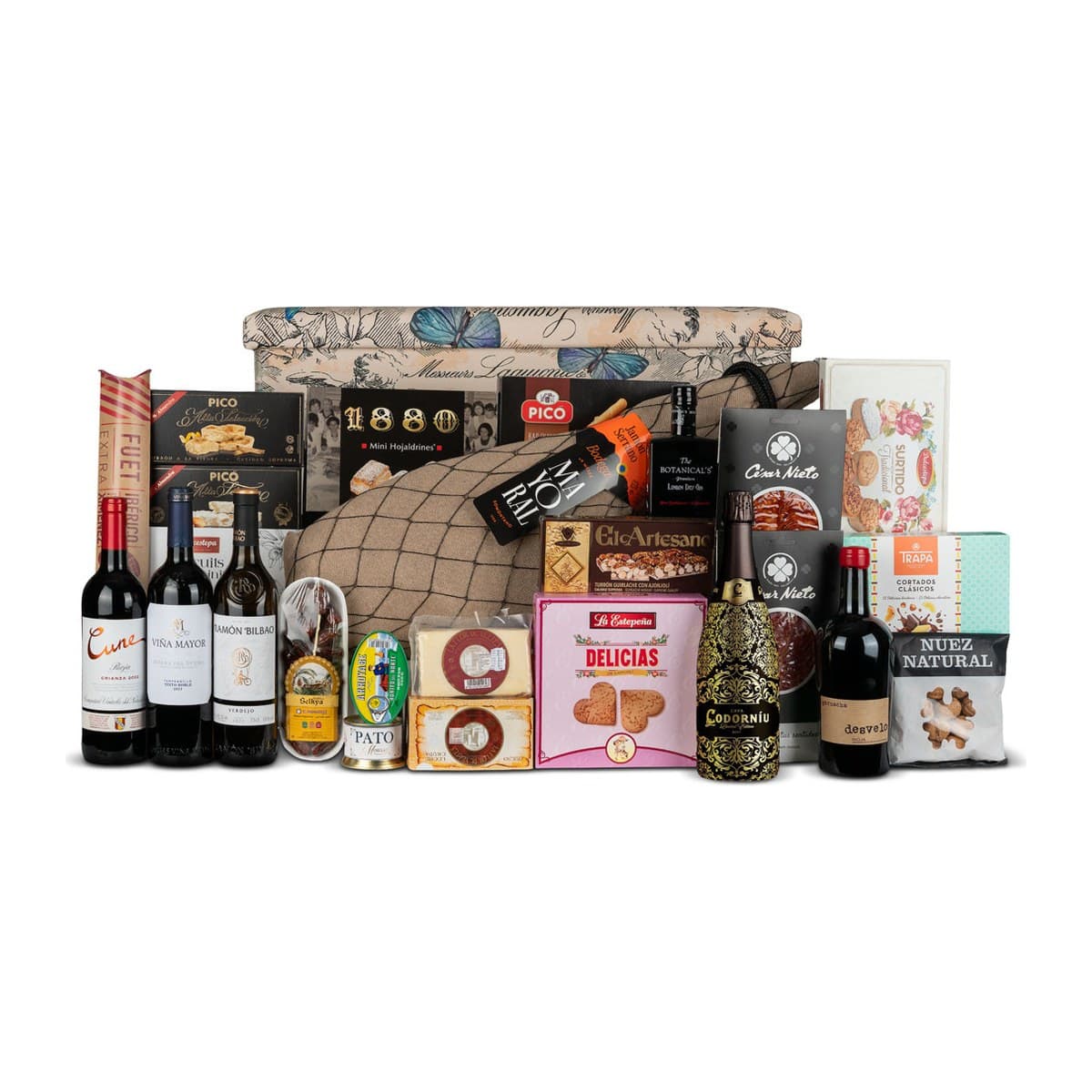 Baúl de Navidad Madrid 46 | ibéricos, queso y 25 productos - imagen 1