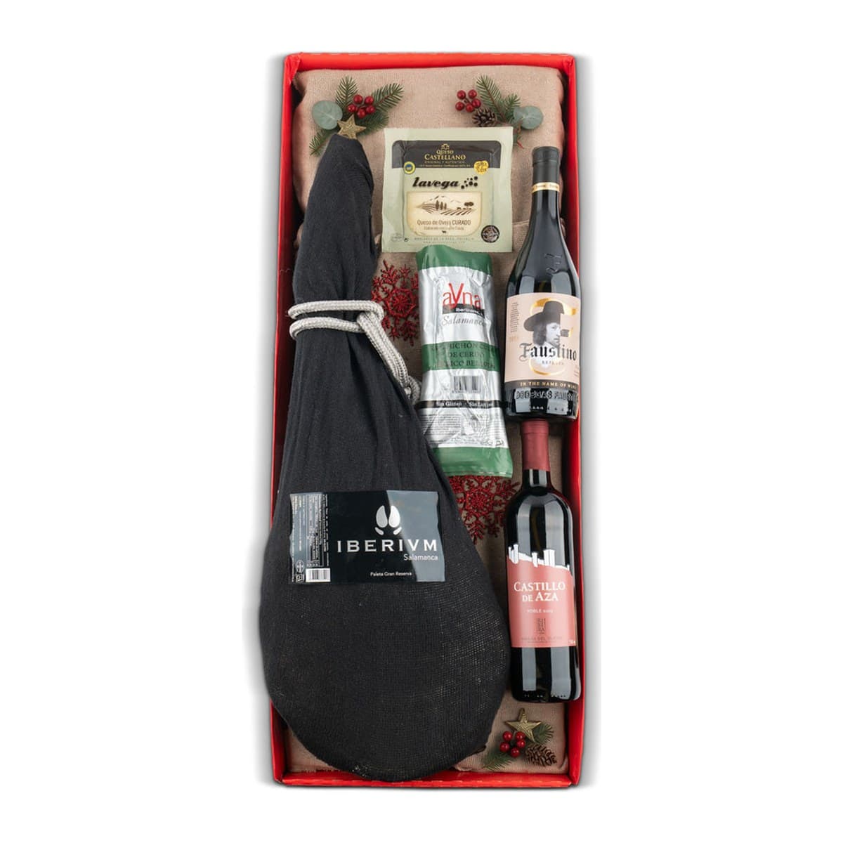 Jamonera de Navidad Córdoba 57 | paleta y 5 productos - imagen 1
