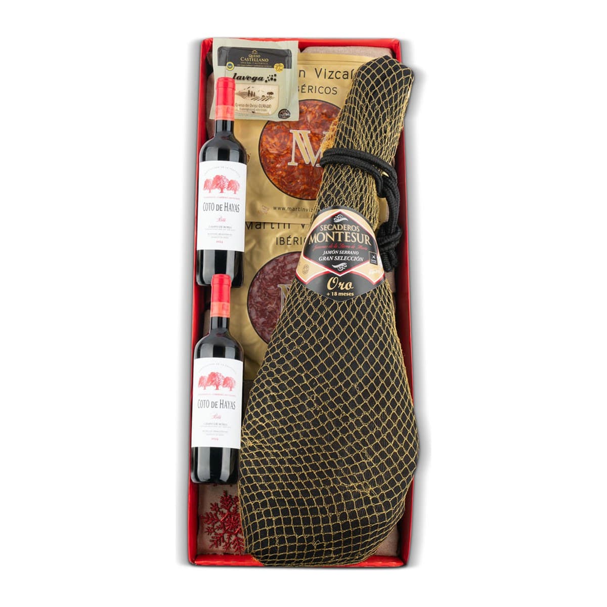 Jamonera de Navidad Torremolinos 758 | ibéricos y queso - imagen 1