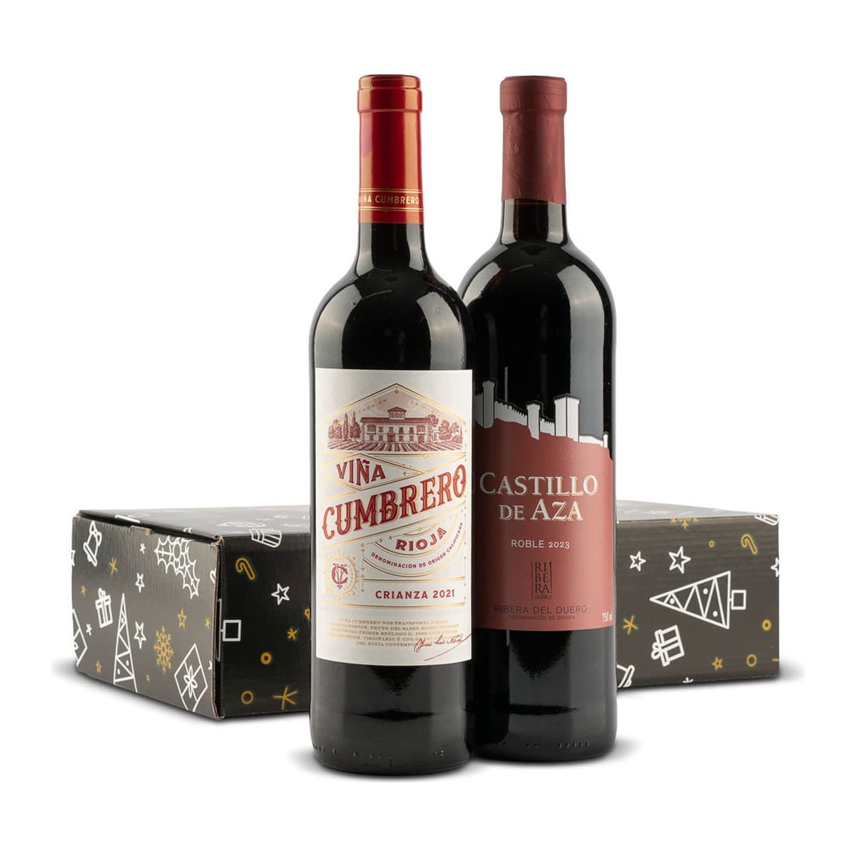 Estuche de Navidad Tenerife 80 | 2 vinos de Rioja - imagen 1