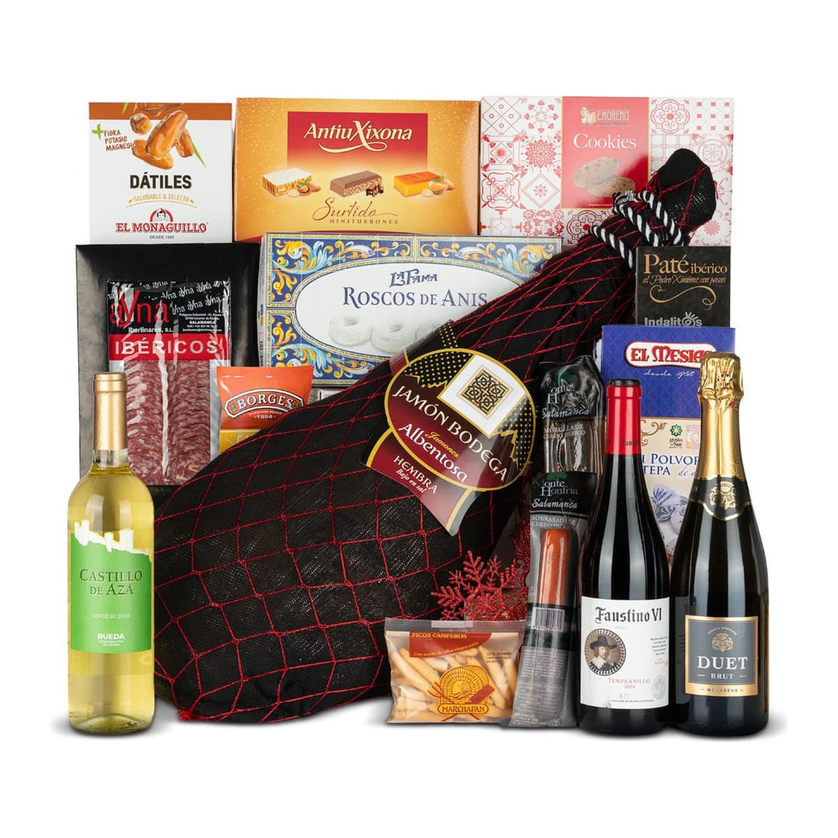 Lote de Navidad Gijón 18 | ibéricos y 15 productos - imagen 1