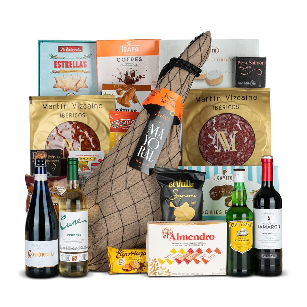 Lote de Navidad Burgos 20 | ibéricos, cava y 20 productos - imagen 1