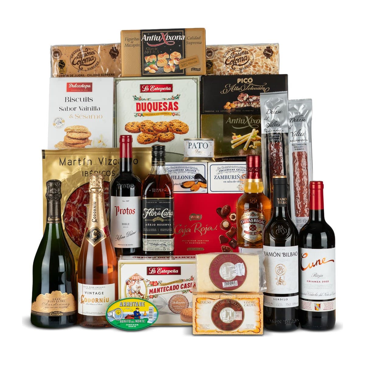 Lote de Navidad León 22 | ibéricos, queso y 24 productos - imagen 1