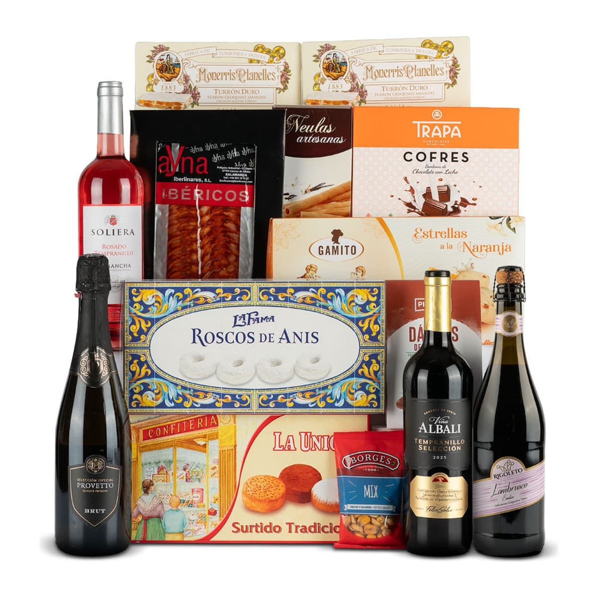 Lote de Navidad Zaragoza 4 | ibéricos y 14 productos - imagen 1