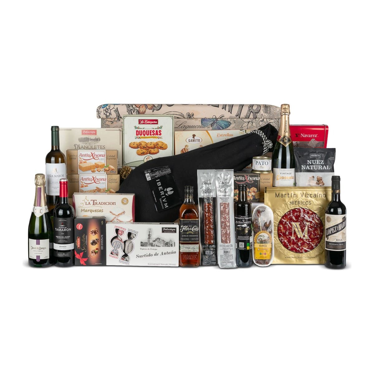 Baúl de Navidad Valencia 48 | ibéricos y 25 productos - imagen 1