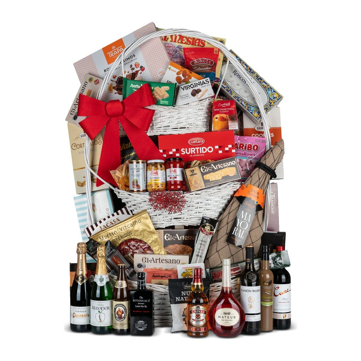 Cesta de Navidad Madrid 49 | ibéricos y 47 productos - imagen 1