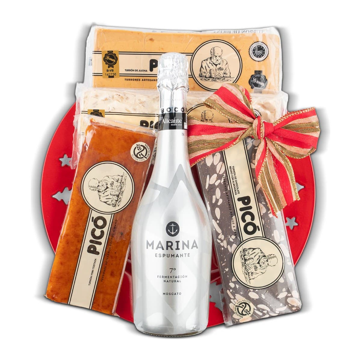 Lote de Navidad Sevilla 509 | turrones y 6 productos - imagen 1