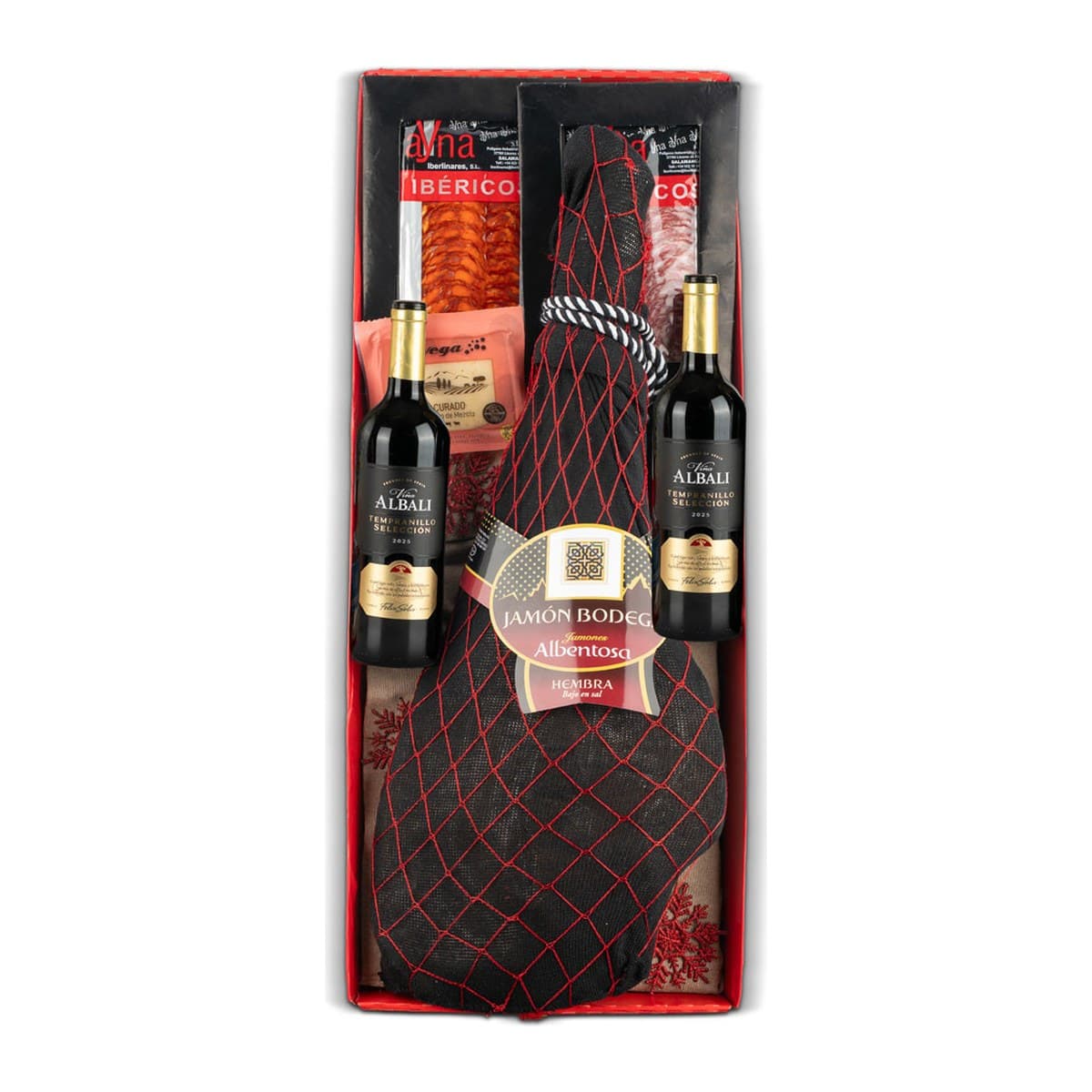 Jamonera de Navidad Palma 53 | ibéricos y 5 productos - imagen 1