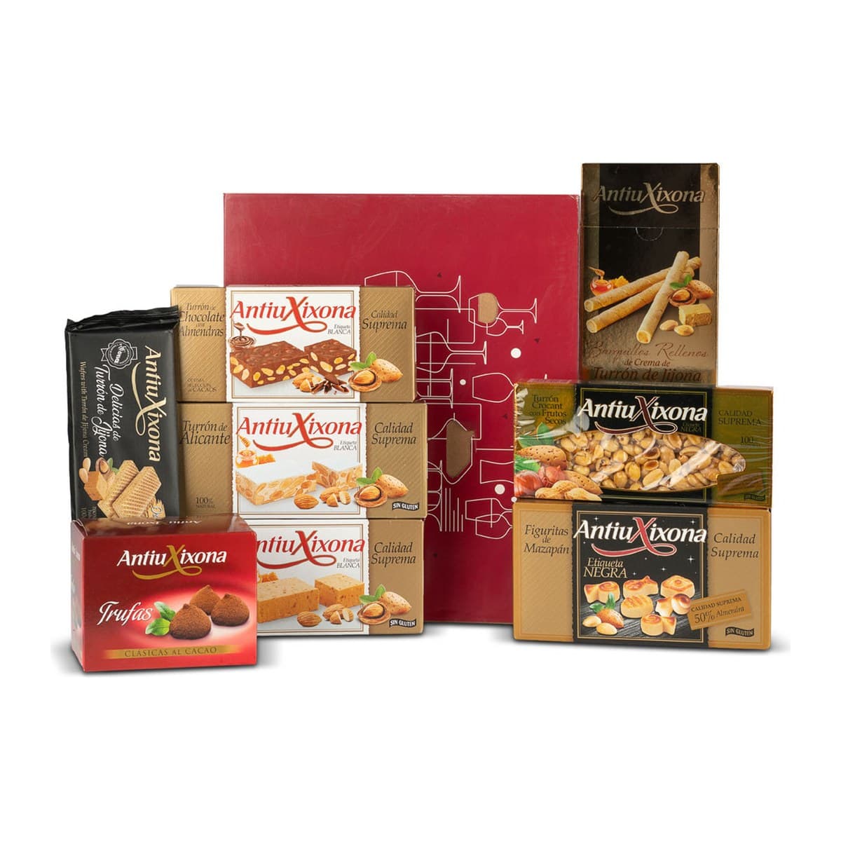 Lote de Navidad Ciudad Real 577 | turrones y 8 productos - imagen 1