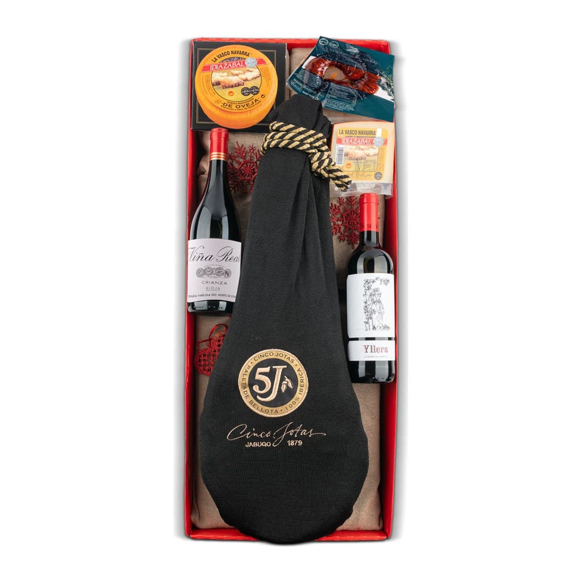 Jamonera de Navidad Vigo 59 | paleta ibérica y 5 productos - imagen 1
