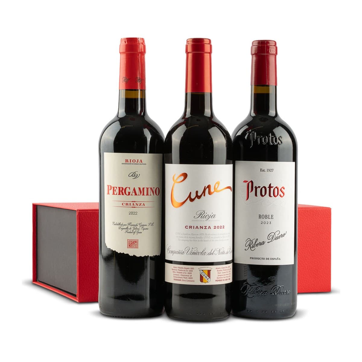 Estuche de Navidad Vigo 6160 | 4 vinos de Rioja - imagen 1