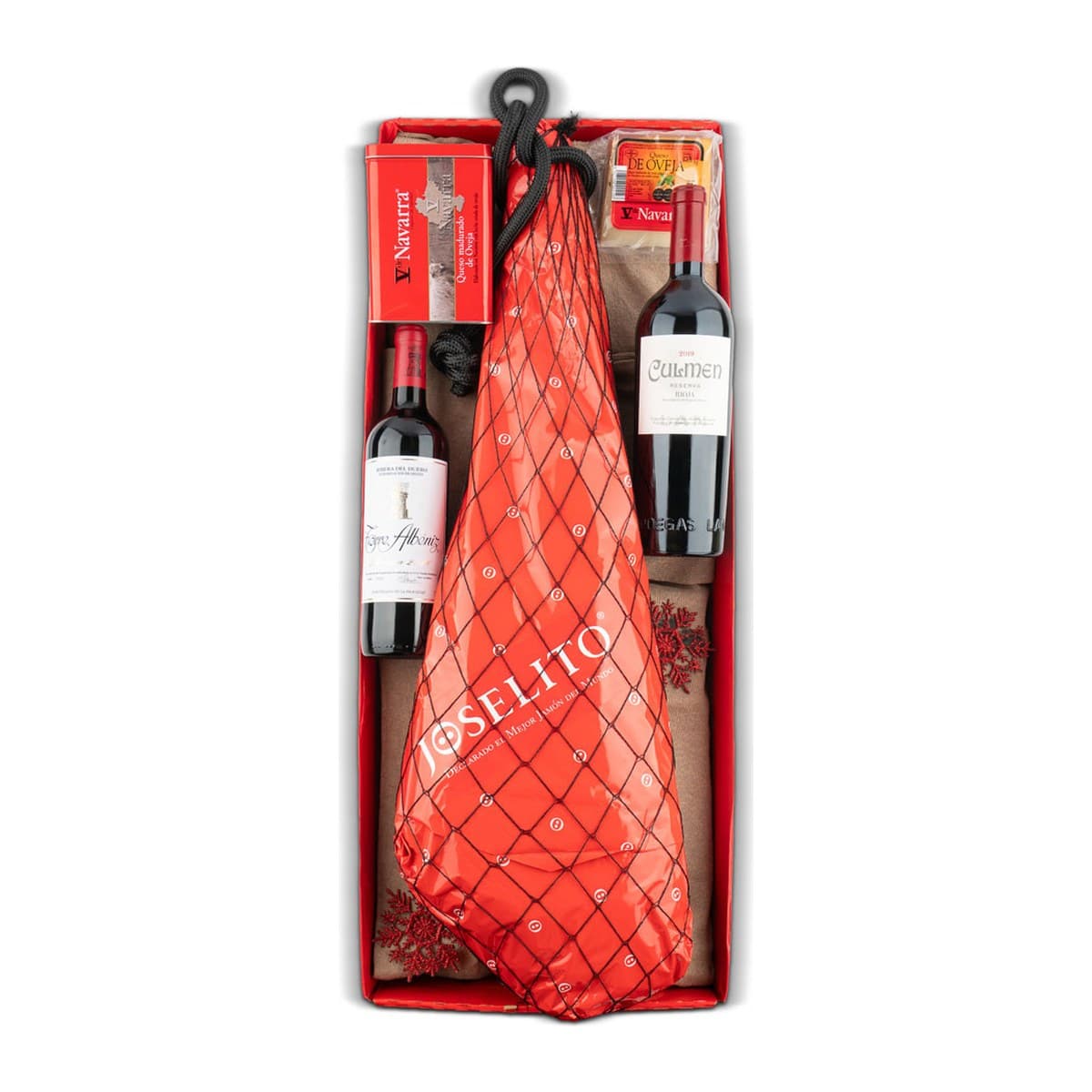 Jamonera de Navidad Burgos 66 | jamón y queso - imagen 1