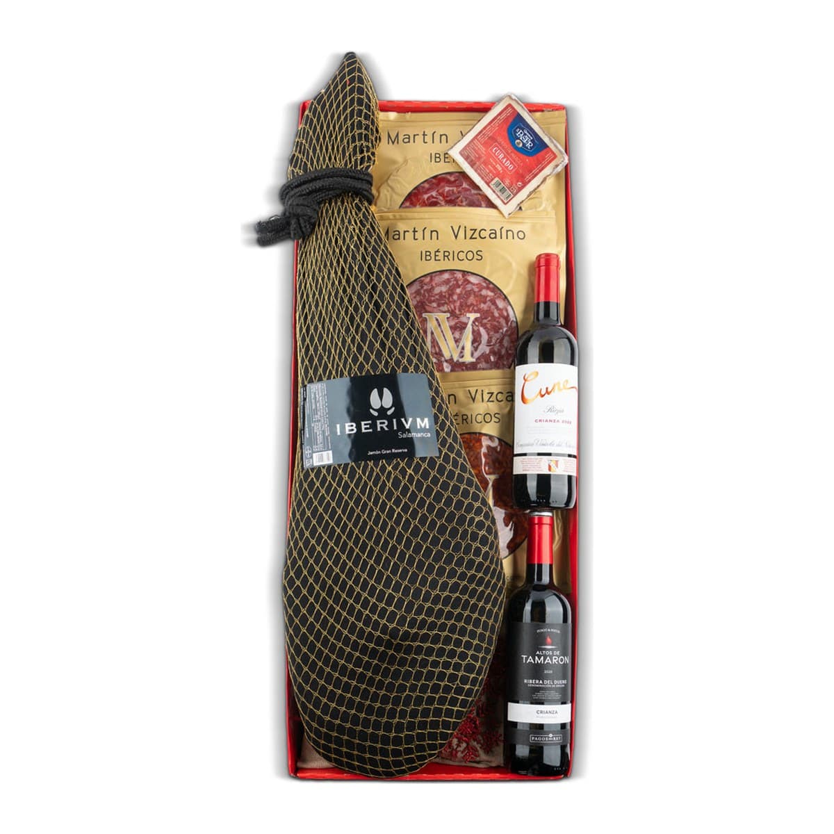 Jamonera de Navidad Oviedo 661 | ibéricos y 7 productos - imagen 1
