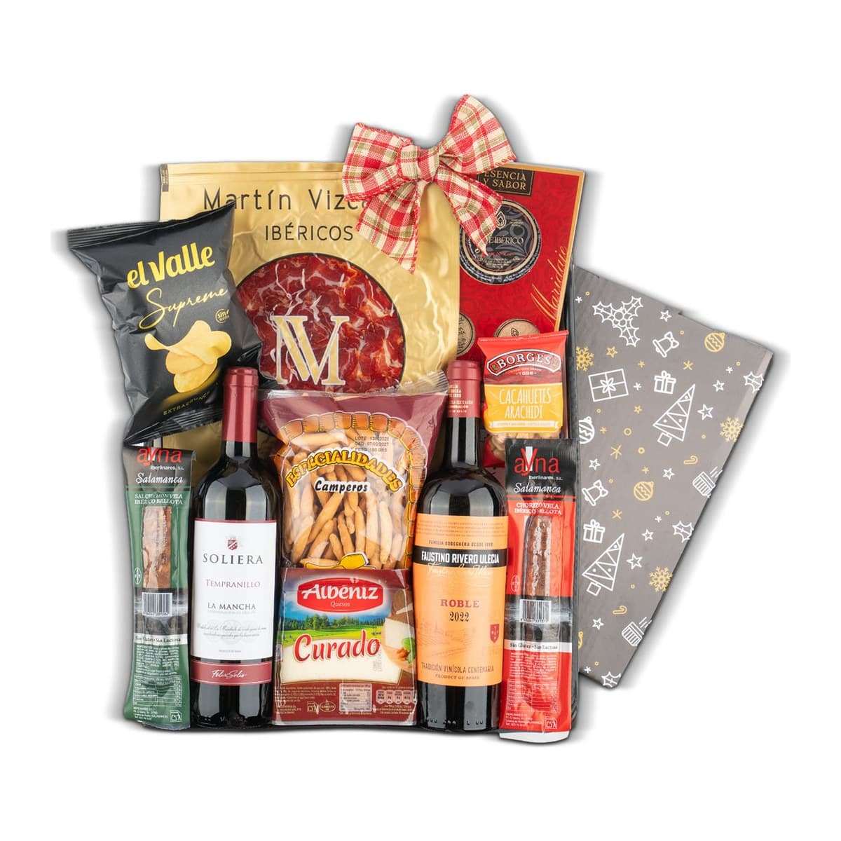 Estuche de Navidad León 68 | ibéricos y 10 productos - imagen 1